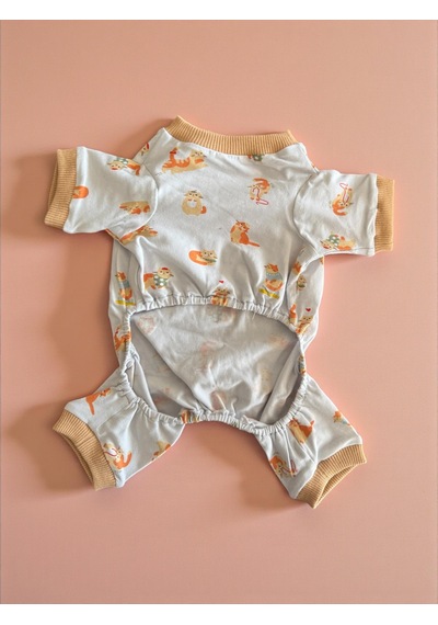 Bejjy Pamuklu Kedi Tulum Pijama