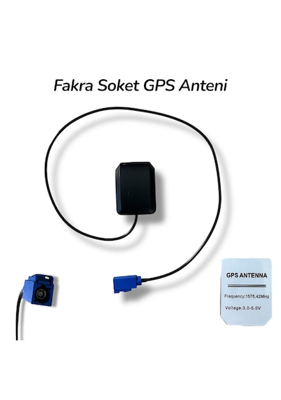 Fakra Bağlantılı Gps Anteni - Tüm Fabrikasyon Navigasyon Ve Multimedya Sistemlerine Uygun