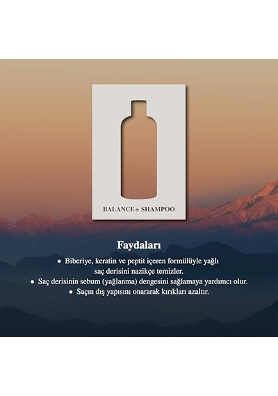 Balance+ Shampoo 400 Ml Rosemary Series Şampuan
