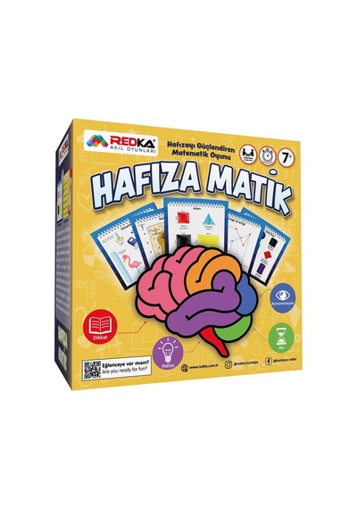 Hafıza Matik Rd5624 Akıl Zeka Ve Strateji Oyunu, Matematik Geliştirme Oyunu, Kutu Oyunu