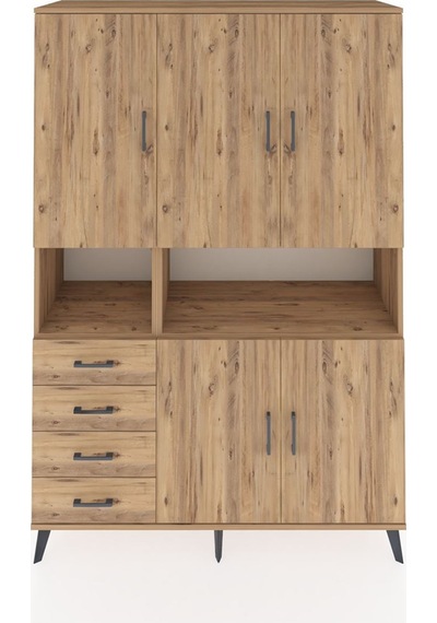 Hyperion Dolap 7 Raflı 4 Çekmeceli 5 Kapaklı 132x44x195 Çam-çam/çam Atlas Çam/atlas Çam Hyperion Dolap 7 Raflı 4 Çekmeceli 5 Kapaklı 132x44x195 Çam-çam/çam Atlas Çam/atlas Çam
