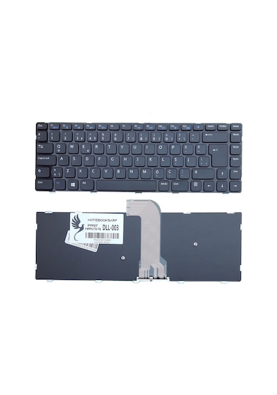 Dell Uyumlu Inspiron 3421, 3437 Klavye (Siyah)