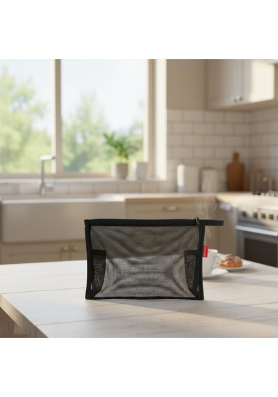 Xmlbayiciniz Siyah File Clutch Çanta Ten