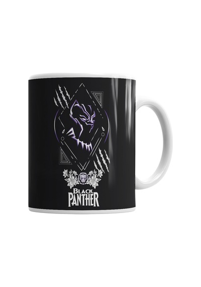 Pantera Negra Kupa Bardak Porselen No33997 Karışık