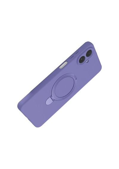 Durukar Samsung Galaxy A07 4g Regal Magsafe Standlı Kapak - Lila