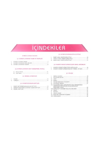 Ticaret Hukuku 3 Kıymetli Evrak Hukuku Ayşe Sarıca