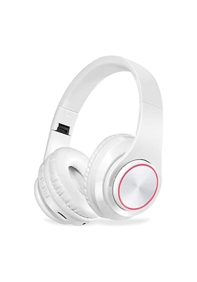Mercitech B39 Bluetooth 5.0 Kablosuz Işıklı Katlanabilir Kulaküstü  Kulaklık