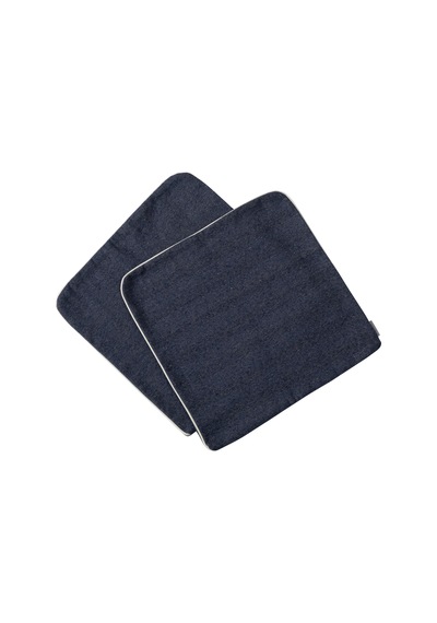 Mudo Home Grace 2'li Kırlent Kılıfı Lacivert 45x45