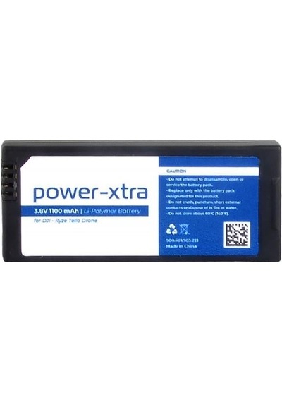 Power-xtra - Djı - Ryze Tello Drone Bataryası - 3.8v 1100 Mah Bat