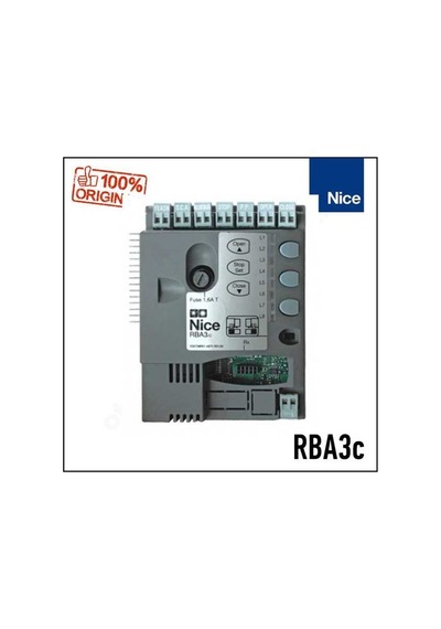 Nice Rba3/C Yedek Kontrol Ünitesi (Robus 500 Hs Uyumlu)