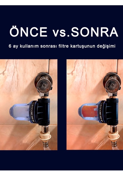 Car Fil Mini Çok Amaçlı Tortu Önleyici Filtre Şeffaf