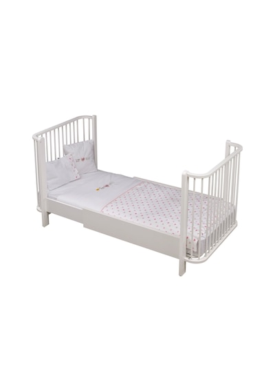 Meltem Kids Bambino Büyüyen Beşik 80x130 Cm 80x180 Cm Byz-pembe Beyaz