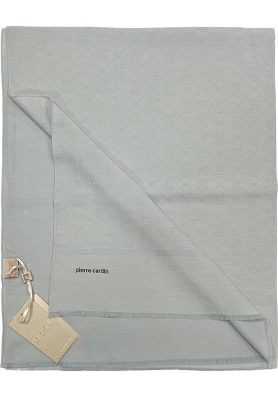 Pierre Cardin Cotton Şal - Açık Gümüş 971 Açık Gümüş
