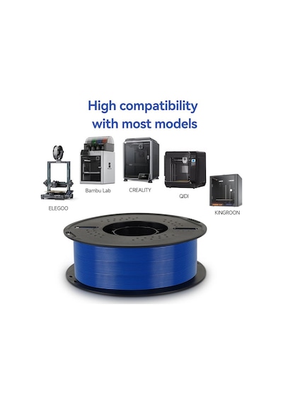 Kingroon Petg Basic Gümüş Filament 1.75mm 1kg