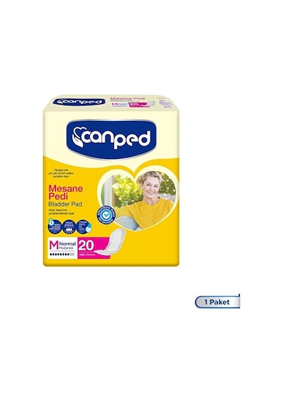 Canped Mesane Pedi Normal M Beden 20 Adet
