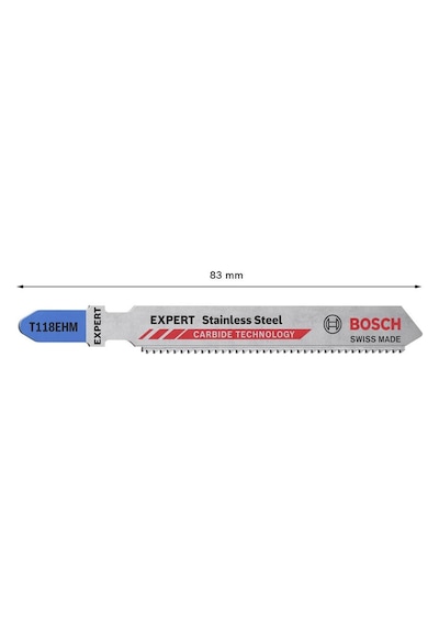 Bosch Expert T118 Ehm Paslanmaz Çelik Sac Dekupaj Testere Bıçağı