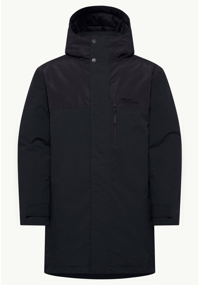 Jack Wolfskin Gletschersee Parka M Erkek Intense R Siyah