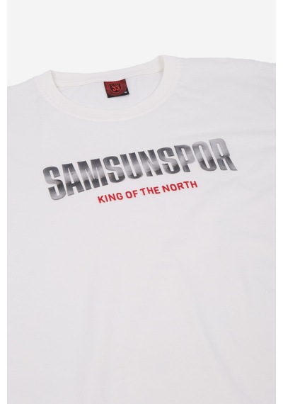 Samsunspor Kıng Of The North T-shırt Krem