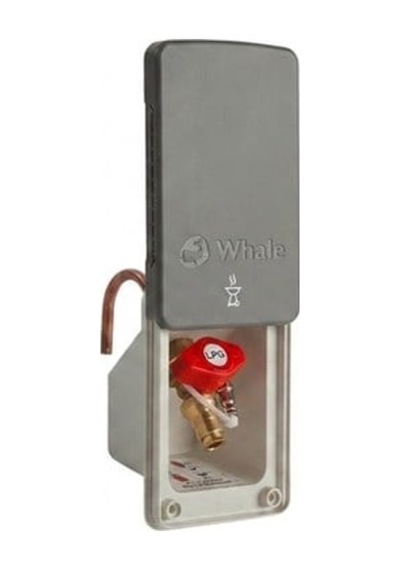 Whale Harici Barbekü Gaz Çıkışı Gri Kapaklı