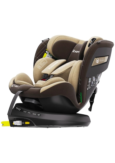 Yoyko Rich İ-size Alarmlı Dönebilir Yatabilir 0-36 Kg Oto Koltuğu