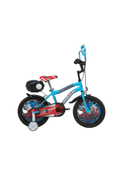 Bobo 16 Jant 26 Cm Kadro V-fren Vitessiz Çocuk Bisikleti - Açık Mavi