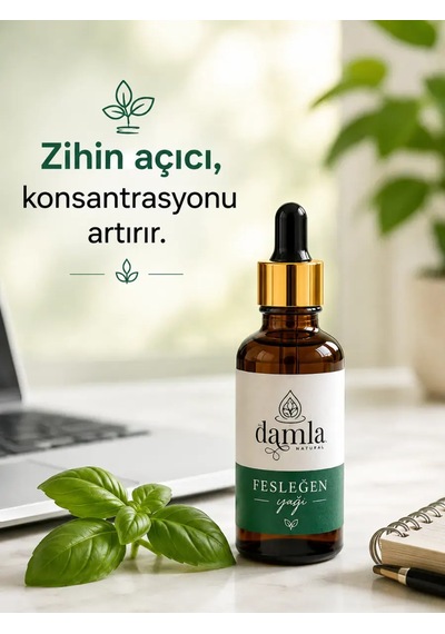 Biodamla Natural Fesleğen Yağı 10 Ml