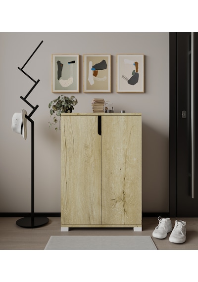 Venedik 4 Bölmeli Ayakkabılık Çok Amaçlı Dolap Mutfak Banyo Kiler Dolabı Safir Meşe Safir Meşe Venedik 4 Bölmeli Ayakkabılık Çok Amaçlı Dolap Mutfak Banyo Kiler Dolabı Safir Meşe Safir Meşe