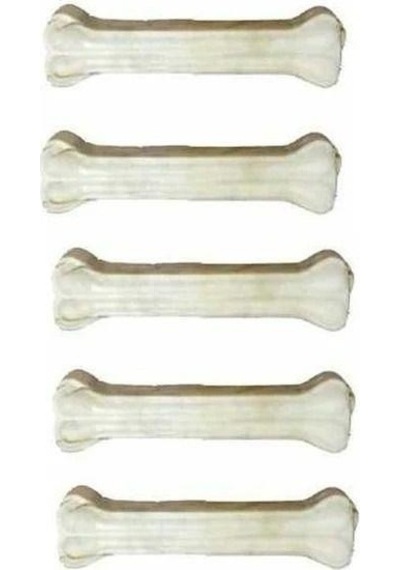 Ans Beyaz Pres Köpek Kemik 7.5 Cm 2 x 5 Adet