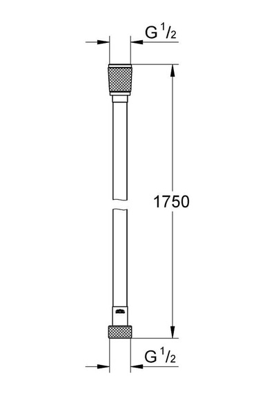 Grohe Plastik Silverfleks Duş Spiral Hortumu 175 Cm - 28388gl0 Diğer