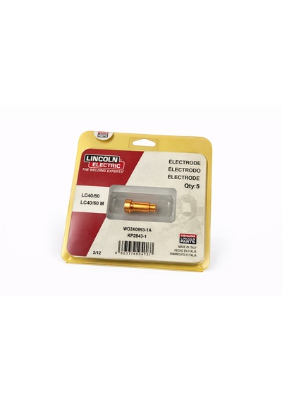 Lincoln Electric W03x0893-25a Plazma Elektrodu Kp2844-1 5 Adet