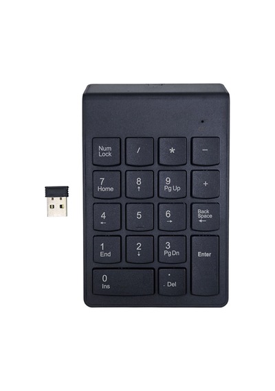 Kablosuz Numerik Keypad 18 Tuşlu Numpad Numara Klavyesi