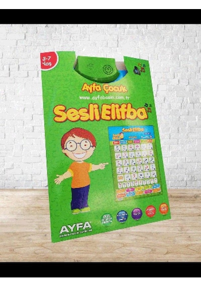 Ayfa Çocuklar İçin Sesli Elifba Büyük Boy