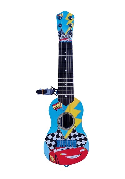 Araba 6 Telli Oyuncak Çocuk Gitarı Ispanyol Gitar 15x50 Cm