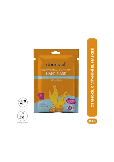 Dermokil Güneş Koruyucu & Leke Karşıtı El Maskesi 30 Ml