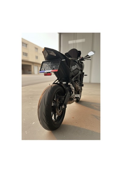 Fransa Motor Plaka Çerçevesi 1 Adet Esnek Plakalık Motor Plakalık