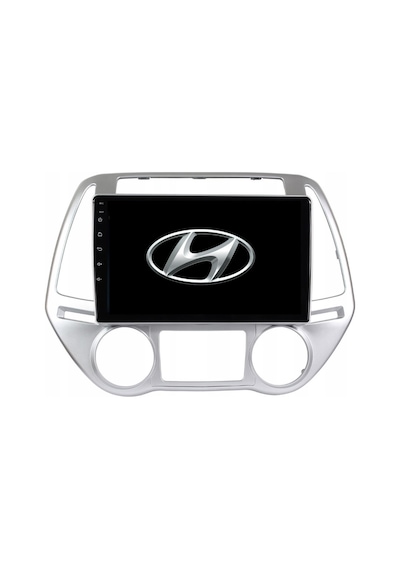 Hyundai İ20 Araç Multimedya Android Ekran Carplay Double Teyp 2+32 9" 13-14 Düz Dijital Silver Blueway