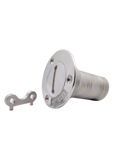 Pis Su Dolum Kapağı. 50mm. Krom Waste Atık Su Dolum Ağzı