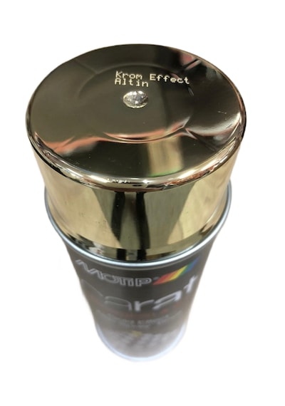 Motip Carat Sprey Boya Altın - Krom Efekt 400 ML