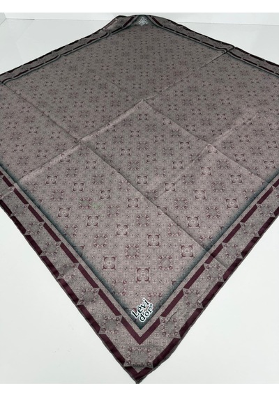 Levidor Lotus Desen Eşarp - 06104 Vizon,bordo-15
