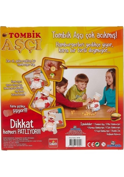 Tombik Aşçı Lisanslı Kutu Oyunu