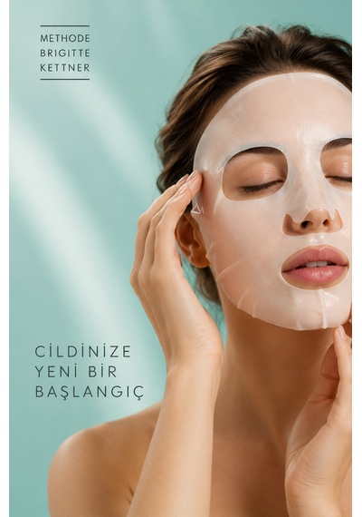 Methode Brigitte Kettner Lifting Hyaluron Cell Mask 4er Set Hyaluron Destekli Sıkılaştırıcı Maske