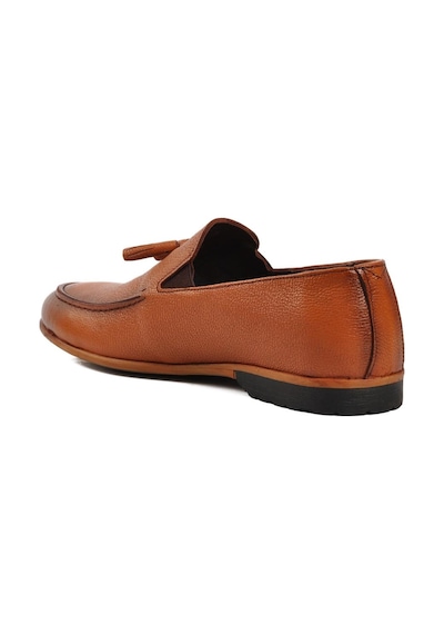 Ayakmod 7105 Taba İçi Dışı Hakiki Deri Erkek Loafer Ayakkabı 001