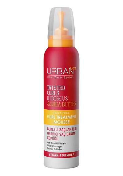 Urban Care Twisted Curls Hibiscus Shea Butter Kıvırcık Ve Dalgalı Saçlara Özel Onarıcı Bakım Köpüğü 150 Ml- Vegan Sku: Smg8690010391964
