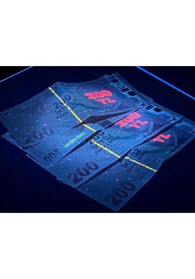 Uv El Feneri 12watt 365 Nm Profesyonel Şarjlı Siyah