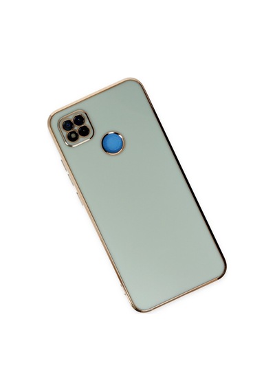 Xiaomi Redmi 9c Uyumlu Kılıf Volet Silikon - Açık Yeşil