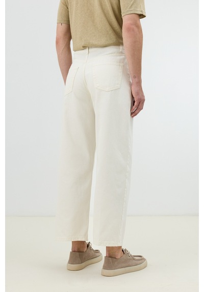 Antioch Relax Fit Erkek Jean Ekru