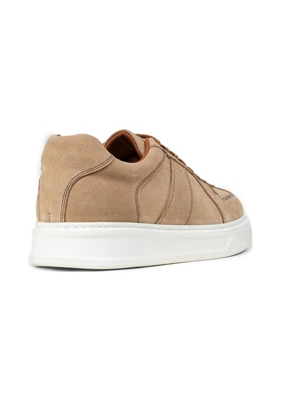 Deery Erkek Hakiki Süet Vizon Renk Sneaker Ayakkabı - 02017mvznp01 Vizon