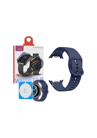 Samsung Galaxy Watch 8 / Watch 8 Classic 40mm/44mm/46mm Uyumlu Premium Yumuşak Silikon Spor Kordon + Kolay Uygulama Aparatlı 9h Tempered Glass Ekran Koruyucu Seti Çok Renkli Samsung Galaxy Watch 8 / Watch 8 Classic 40mm/44mm/46mm Uyumlu Premium Yumuşak Silikon Spor Kordon + Kolay Uygulama Aparatlı 9h Tempered Glass Ekran Koruyucu Seti Çok Renkli