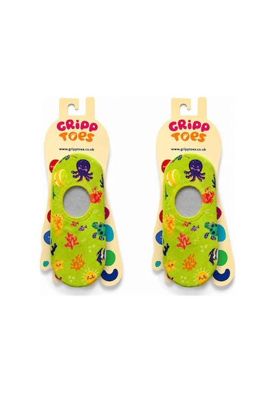 Gripptoes Kaymaz Damla Tabanlı Deniz&havuz Çorabı M2 Çok Renkli