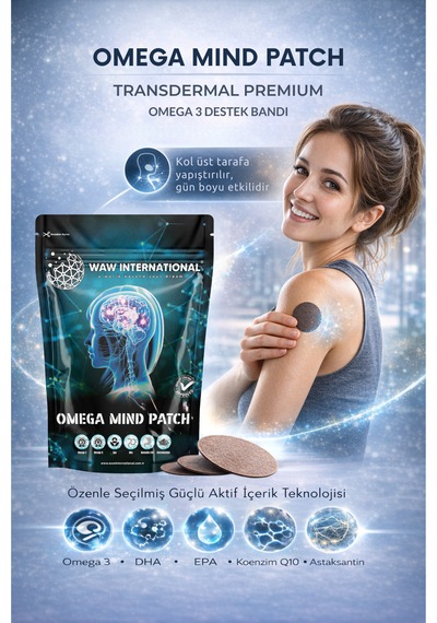 Omega Mind Bant - Hafıza Ve Odaklanma İçin Omega 3 Desteği, Beyin Fonksiyonlarını Güçlendirici Bant